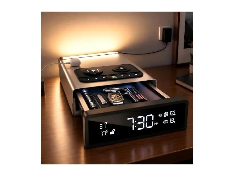 Grimtron Handgun Safe Ambient Light WC