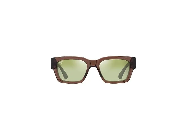 Maui Jim Ht Kenui Shiny Trans Light Brn