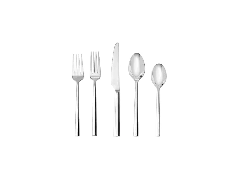 Fortessa Orson 18/10 Stainless Steel, 20 Piece Flatware Set 