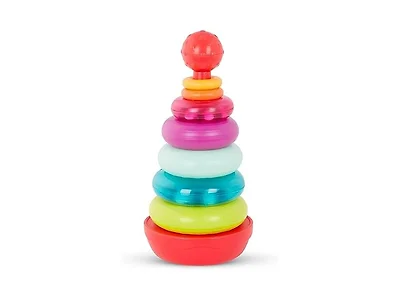 B. toys Baby Stacking Rings Rainbow