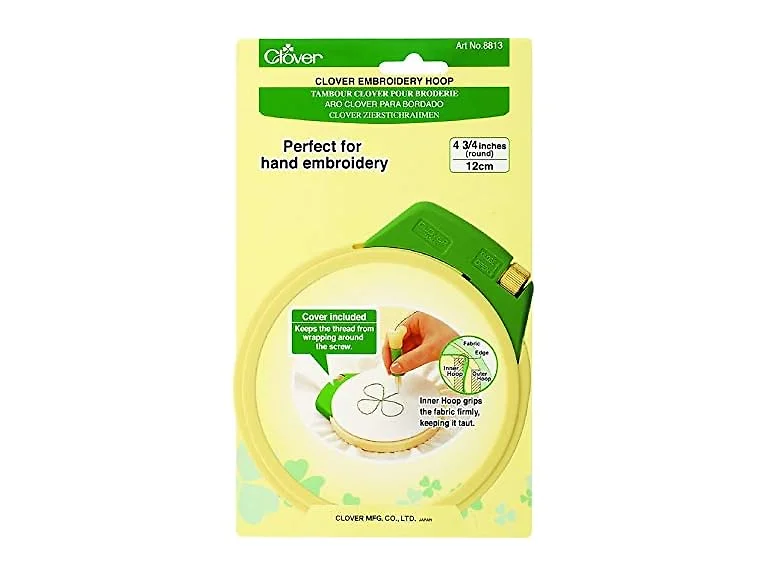 CLOVER(R 4-3/4 Inch Embroidery Hoop