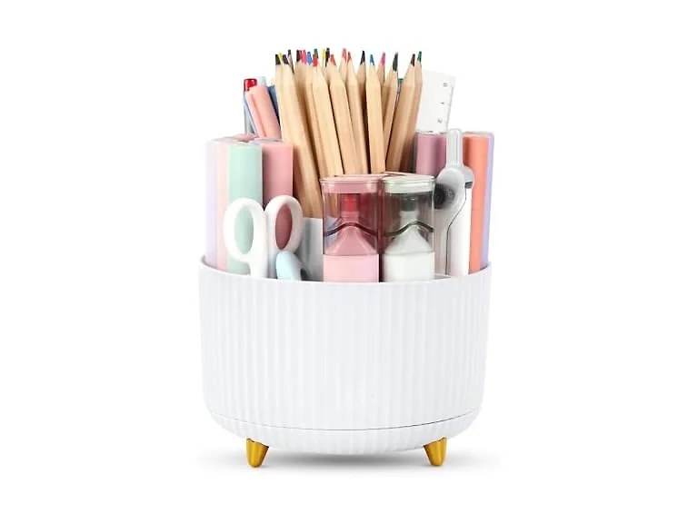 Desk Organizer Pen Holder, 5 Slots
