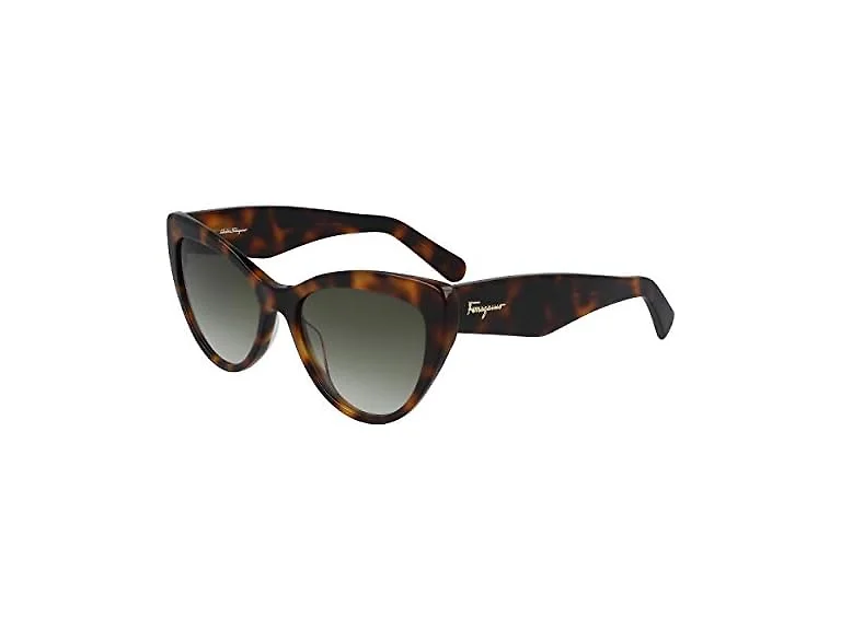 Ferragamo Unisex SF930S Sunglasses Havana