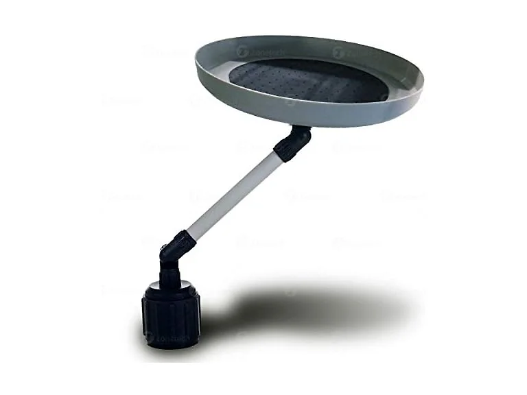 Zone Tech TR0004-2 Car Cup Holder Swivel Tray Bin