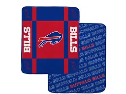 NFL Team Reversible Soft Blanket - Buffalo Bills