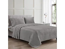 4-Piece Microplush Sheet Set