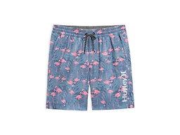 Hurley HSP26VMS-21472 XL Hurley Flamingo Fern Swim Short Grey Teal