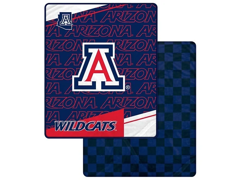 NCAA Checkers Logo Blanket (60 x 70)