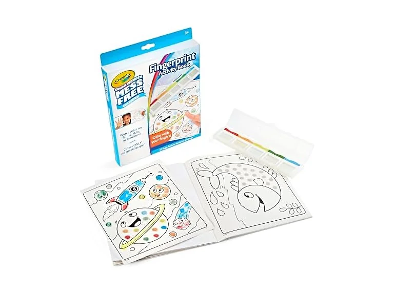 Crayola Color Wonder Mess Free Fingerprint Activity Book