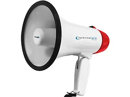 Technical Pro TPROE-MPH20R Megaphone with Siren & Foldabl