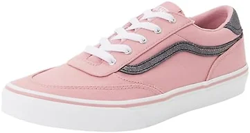 Vans Kids' Brooklyn LS Shoe, Shimmer Pink, 13