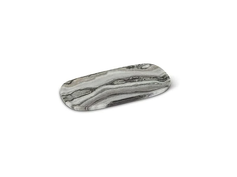 Abbott Collection Small Oblong Tray - Black