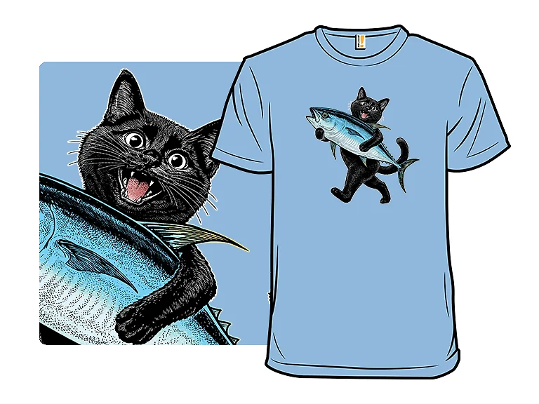 Happy Tuna Cat