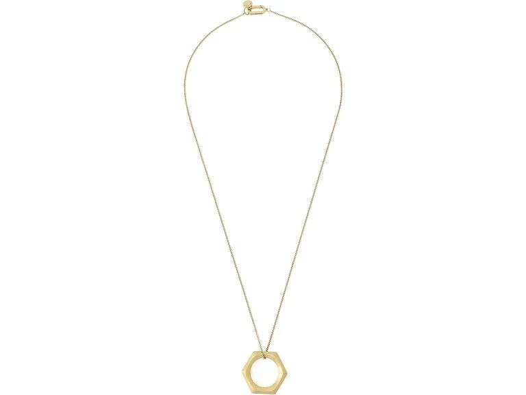 AllSaints Women's Pendant Long Necklace (One Size)