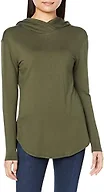 Daily Ritual Women's Supersoft Terry Long-Sleeve Hoodie Pullover, Olive, XXL