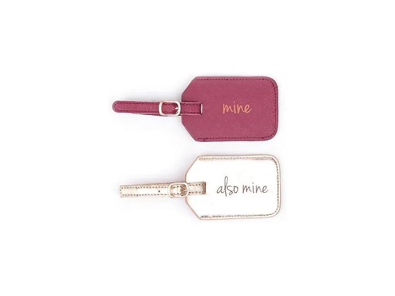 MIAMICA "Mine/Also Mine" Luggage Tags