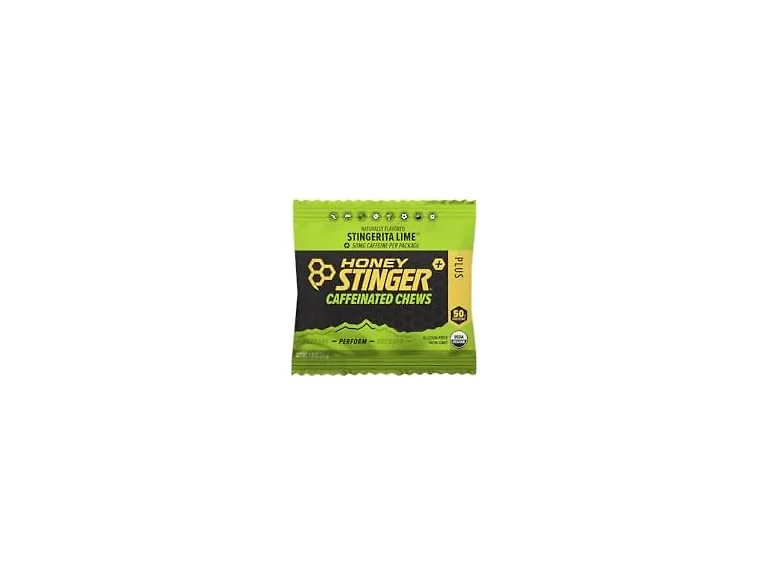 Honey Stinger Caffeinated Chews Lime 12 Packs