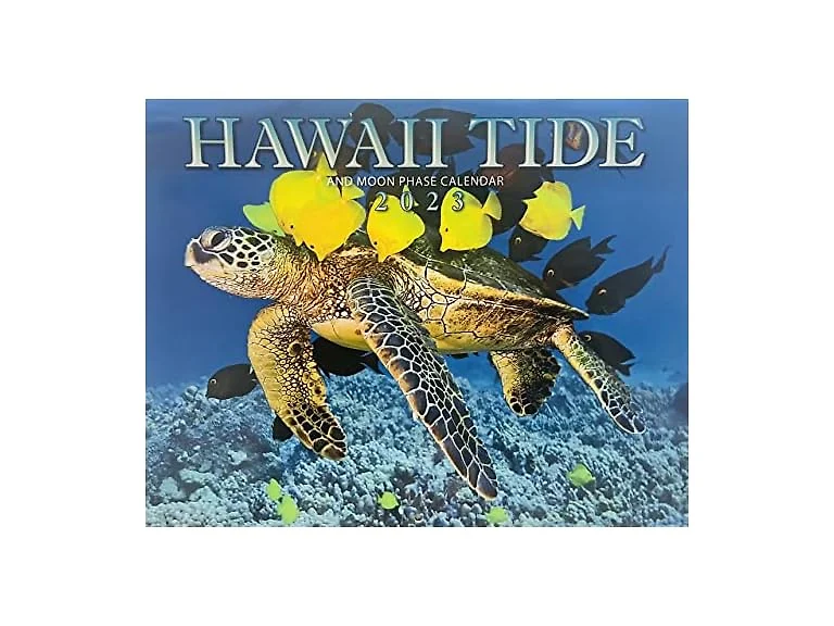 Long's 2023 Hawaii Tide and Moon Phase Calendar