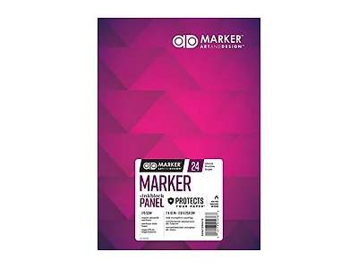 AD Marker Chartpak Paper Pad with Ink Block P