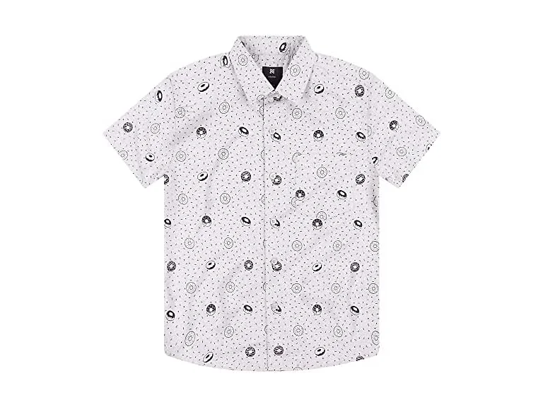 Visive Boys (L) Hawaiian Shirts Short Sleeve Shirt