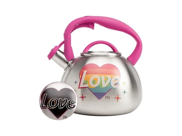 Paris Hilton Whistling Stovetop Tea Kettle