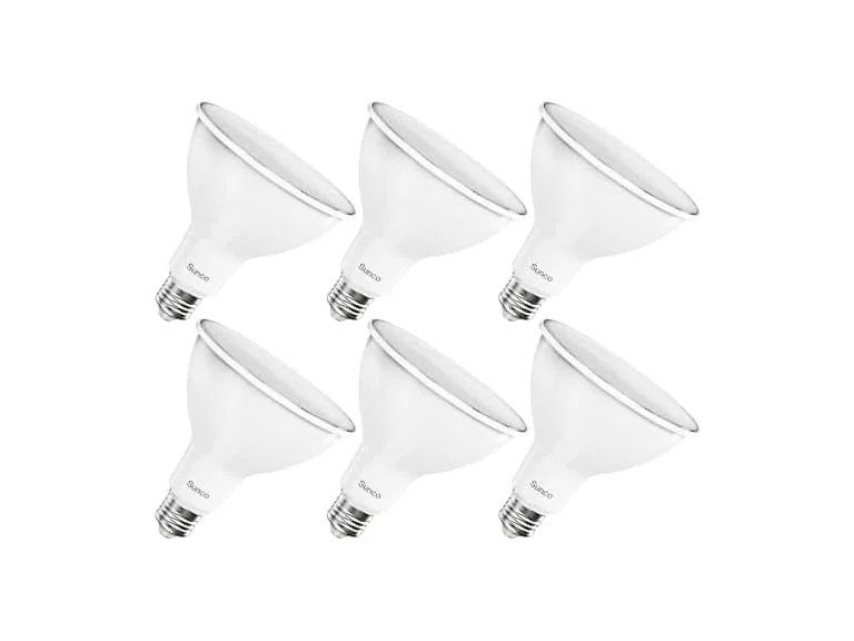 Sunco 6pk Outdoor Flood Light Bulb LED