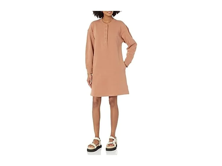 Amazon Essentials Women (M) Knit Henley Dress