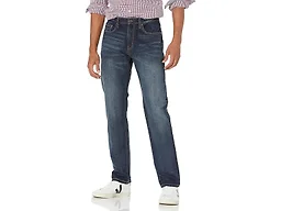 Amazon Essentials Men's Athletic-Fit Stretch Jeans - Discontinued Colors, Dark Wash, 33W x 30L