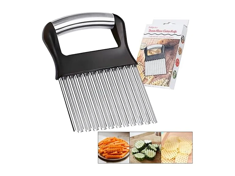 ZICXON Crinkle Cutter for Veggies