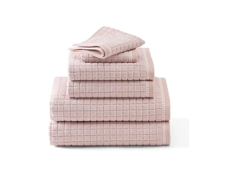 TOWN & COUNTRY EVERYDAY 6-Pc Textured Windowpane Set