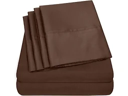 Deluxe Solid Microfiber Sheet Set