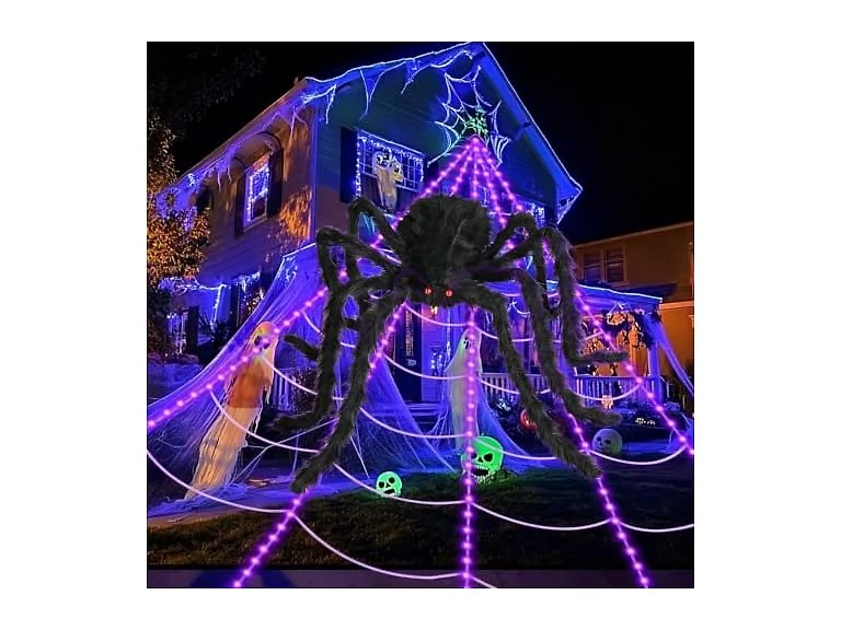 ECOHDT Brighter Spider Webs Halloween