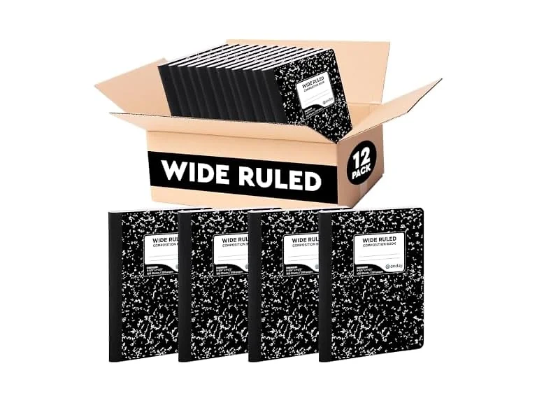 Enday Enday Composition Notebook Wide Ruled