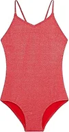 Sparkle Solid V-Neck 1-PC