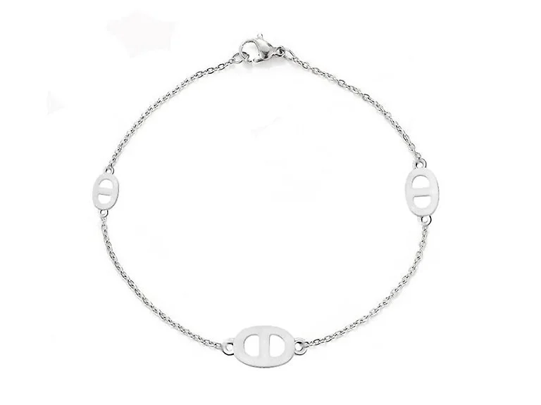 925 Sterling Silver 8" Mariner Bracelet