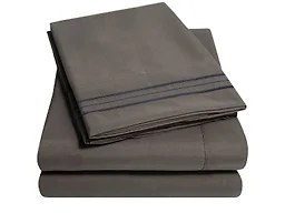 Classic Solid Microfiber Sheet Set