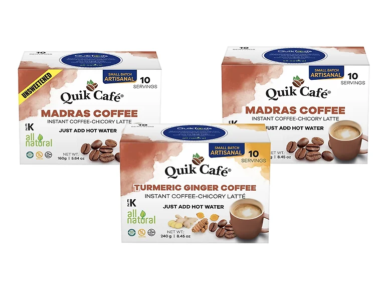 QuikTea Coffee-Chicory Latte | Variety