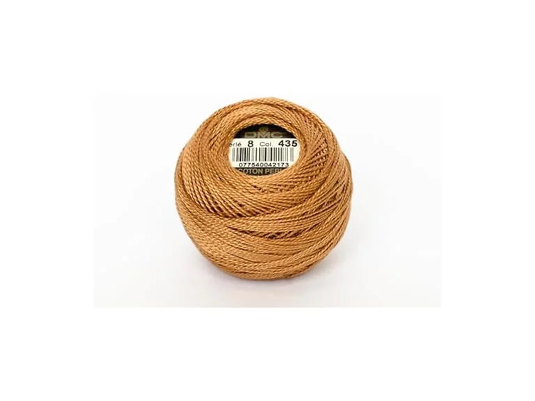 DMC Pearl Cotton Balls, Size 8, Very Light