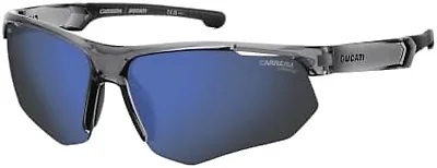 Carrera 0CARDUC044/S R6S 69 69-10-130 Carrera Unisex CARDUC 044/S Sunglasses Gray Gray/Blue Multilayer
