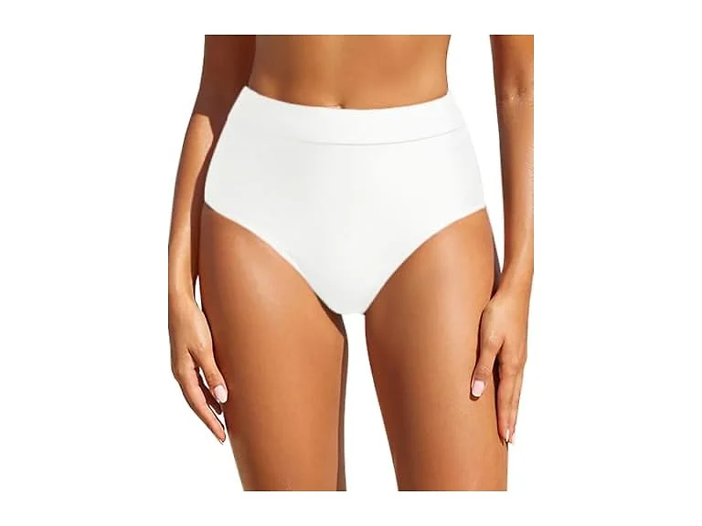 Holipick Girls (M) High Waisted Bikini Full Bottom