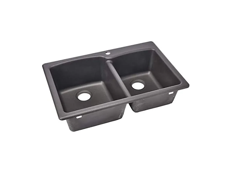 Franke USA Double Basin Drop In/Undermount Kitchen Sink