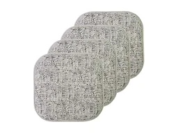 Sweet Home Collection SHC-BWAY-4PK-BLKWH 4-Pack Broa