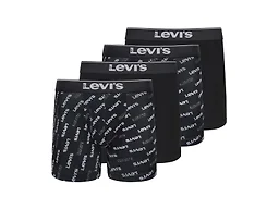 Levi's Men's 4-Pack Microfiber Boxer Briefs