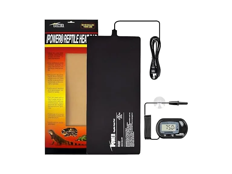 iPower 8 by 18-Inch 24W Reptile Heat Mat
