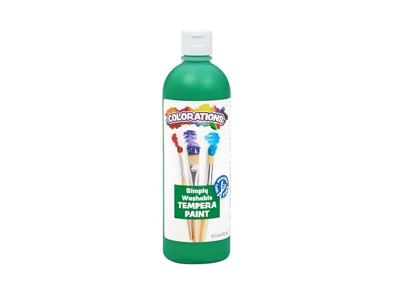 Colorations WSTGR Washable Tempera Paint,