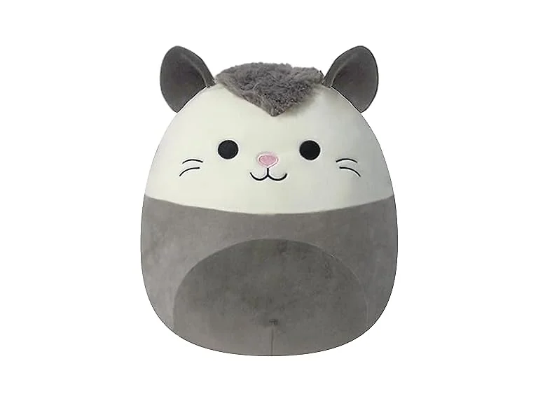 Squishmallows 14-Inch Luanne Grey Possum