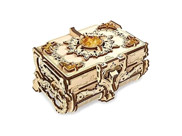 UGEARS Amber Box 3D Wooden Puzzle Wooden