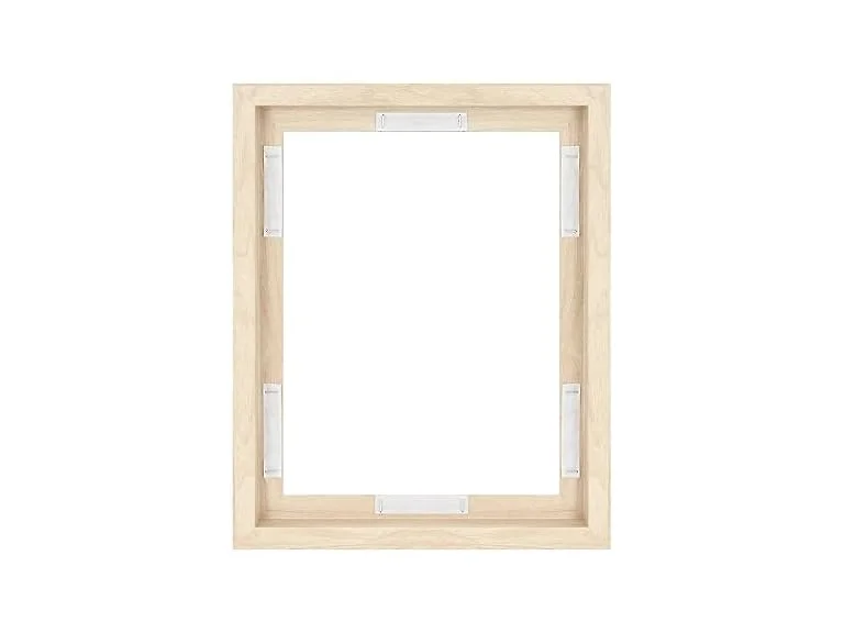 MCS Canvas Float Frame, 11x14, Natural Woodgrain