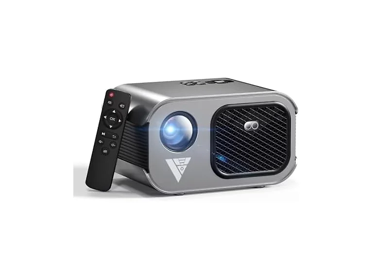 Vamvo Home Projector w/ WiFi Bluetooth