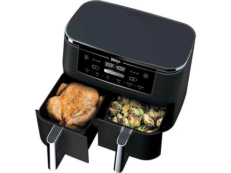Ninja R-AD300CO 6-in-1 2-Basket Air Fryer (Open Box)